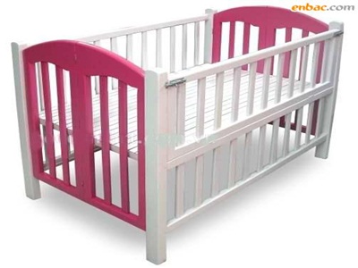 Giường Cũi trẻ em 2 trong 1, gỗ xoan đào