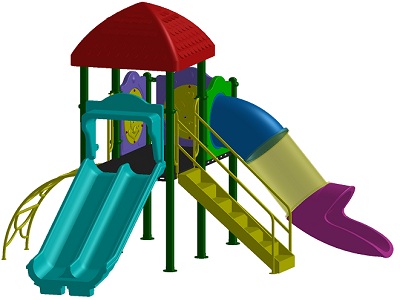 Nhà chòi cầu trượt 15
