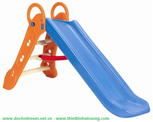 Cầu trượt Maxi- Slide  (màu xanh/hồng)