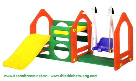 Bộ cầu trượt xích đu đa năng Hàn Quốc