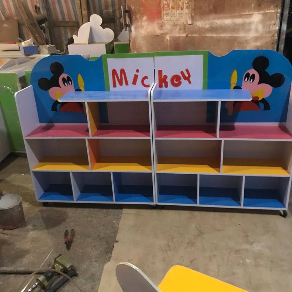 Kệ mickey 2 khối